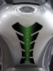 NAKLEJKA NA BAK TANKPAD KEITI WAVE GREEN